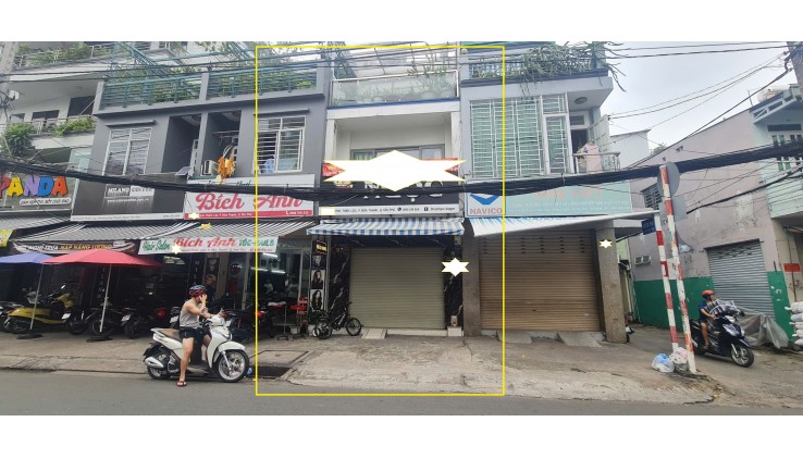 Cho thuê nhà Mặt Tiền Huỳnh Thiện Lộc 48m², 2Lầu - CẠNH TRƯỜNG HỌC